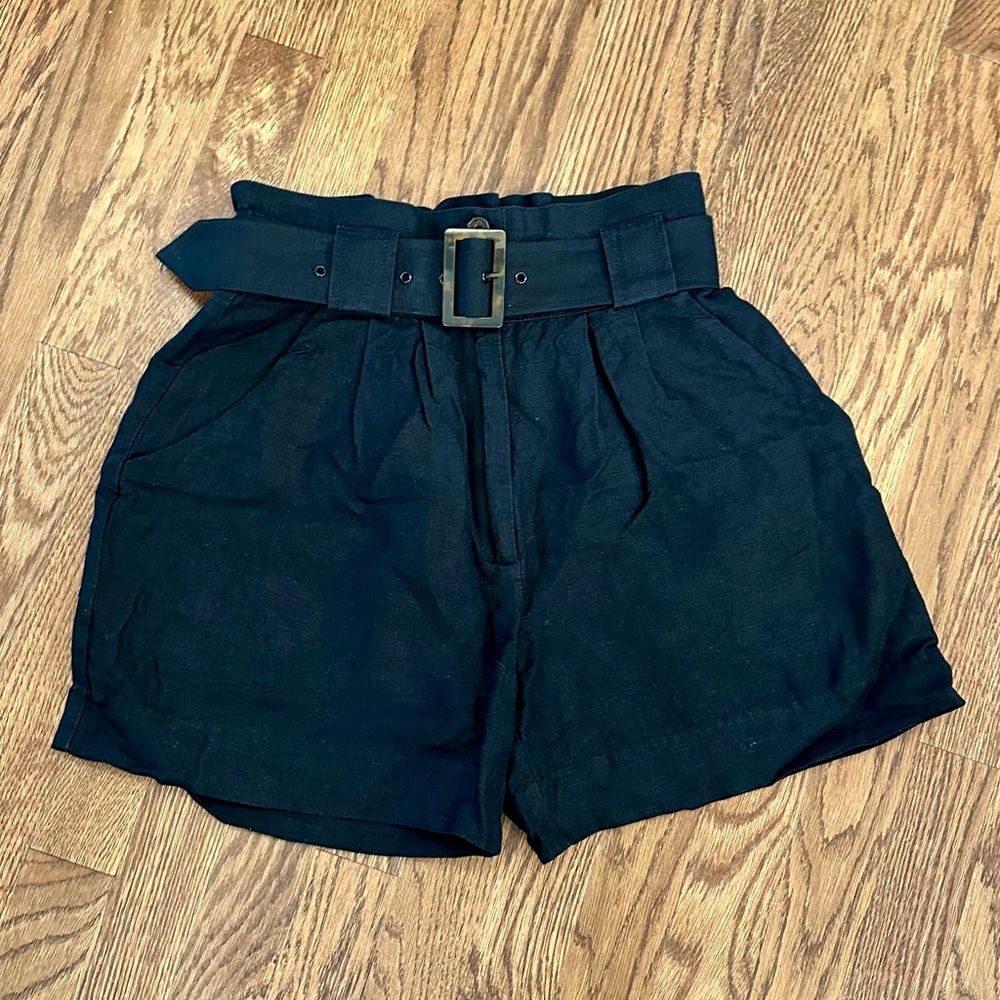 Solid & Striped Paperbag Shorts